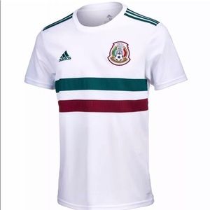 adidas Mexico Away World Cup Men’s White Jersey